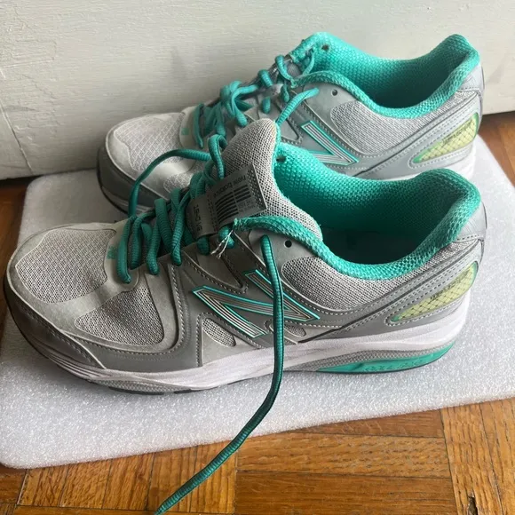 New Balance 1540 V2 Grey Green Athletic Shoes
