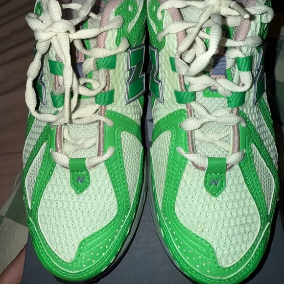 New Balance 1906R in Green and Purple