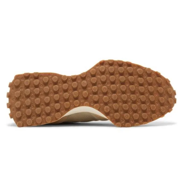 New Balance 327 Unisex Women 9.5 / Men 8 Casual Sneakers Shoes Moonbeam Tan NEW
