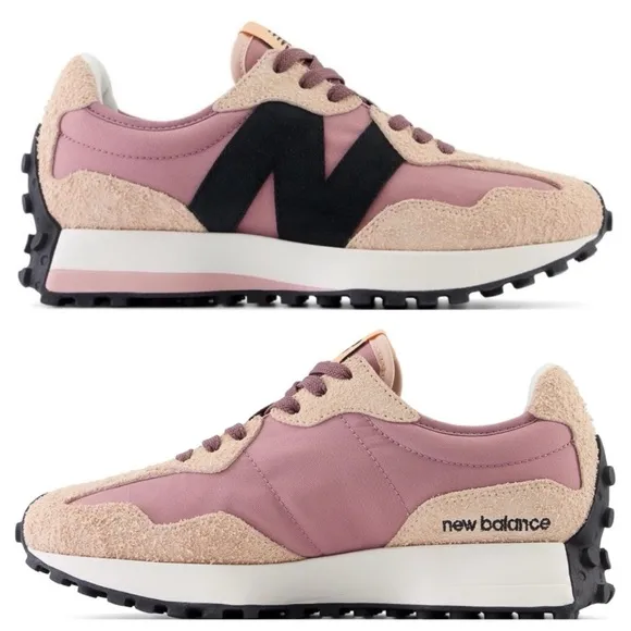 New Balance 327 Women’s Shoes - Rosewood/black/cream