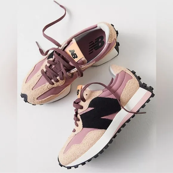 New Balance 327 Women’s Shoes - Rosewood/black/cream