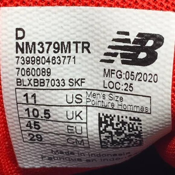 New Balance 379 Mid Shoes Men’s Sz 11
