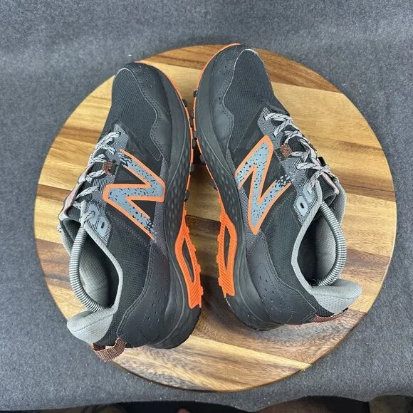 New Balance 410 V8 Trail Orange Black Running Shoes Mens Sz 12 Womens 13.5 4E