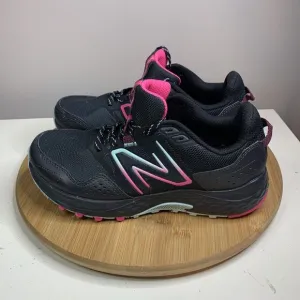 New Balance 410v8 Women’s Trail Running Sneakers Shoes Black WT410LC8 Size 9 B