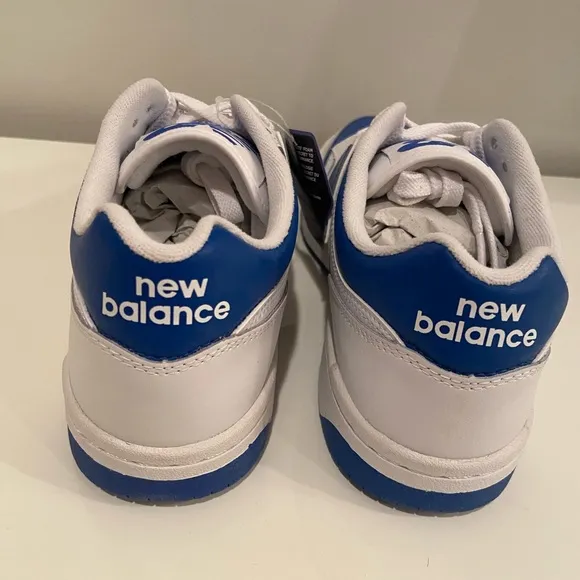 New Balance 480 Unisex Shoes Size:,Men’s 9 Women’s 10.5 Color: White/Blue