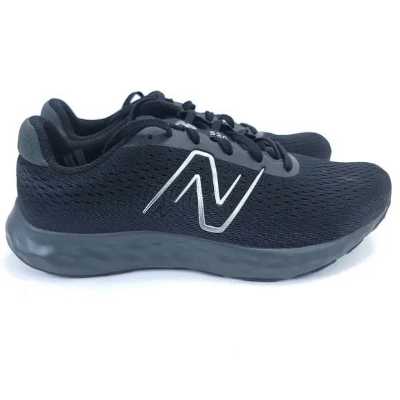 NEW BALANCE 520 v8 Running Shoes Unisex Size M9.5/W11 Black M520LA8