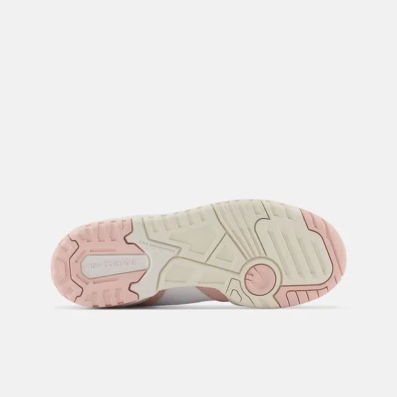 New Balance 550 Kid's Style# GSB550CD Size 4US/36EUR/22CM White Pink MSRP $95