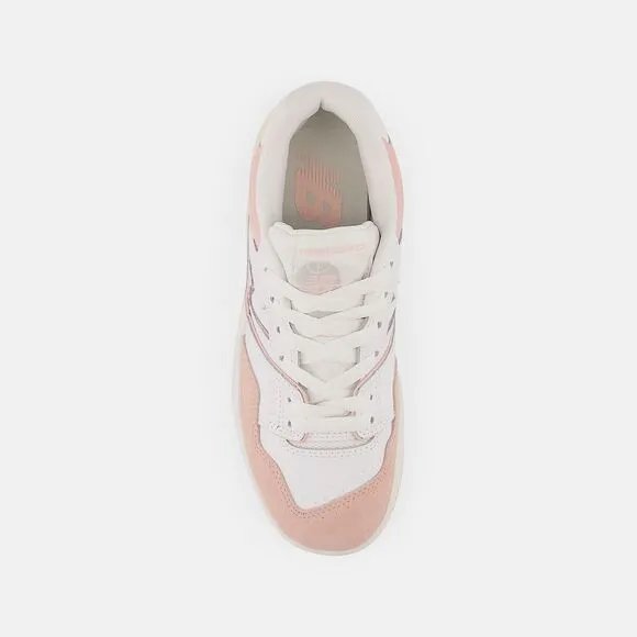 New Balance 550 Kid's Style# GSB550CD Size 4US/36EUR/22CM White Pink MSRP $95