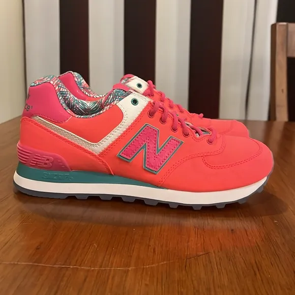 New Balance 574 Island Pack Shoes Sneakers WL574IP new pink Women’s Size 7