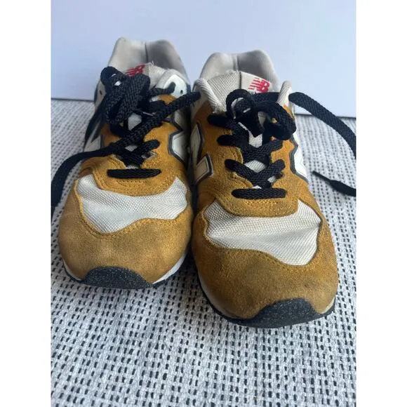 New Balance 574 mustard yellow/blue size 7