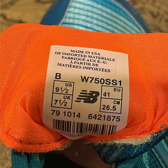 New Balance 750 V1 W750SSI shoes sneakers Made in USA new Women’s Size 9.5