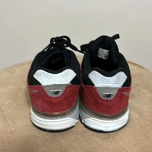 New Balance 990v4 Dark Red KJ990R4G