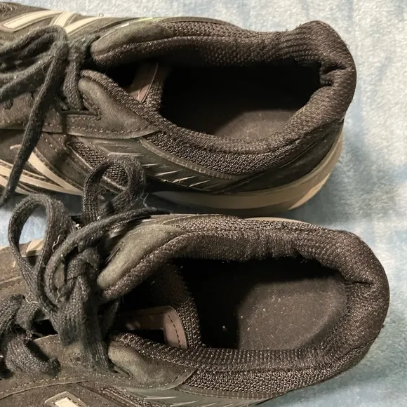 New Balance 990v5 M990BK5 Mens Black Lace Up Low Top Running Shoes Size US 12