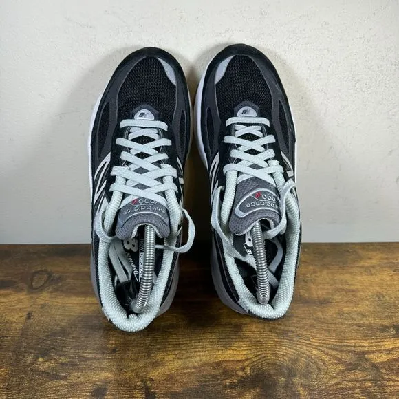 New Balance 990v6 Grey Black Shoes Sneakers‎ Women’s Size 8.5