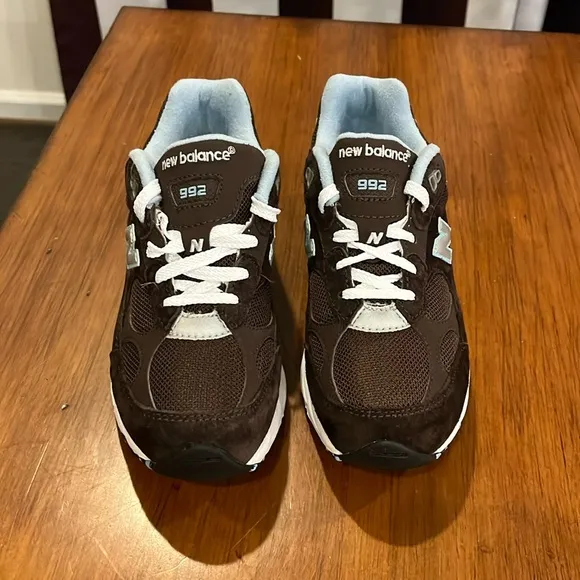 New Balance 992 KJ992BRG youth boys girls shoes sneakers new size 5 5y