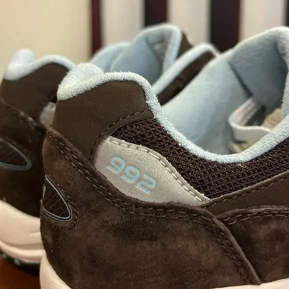 New Balance 992 KJ992BRG youth boys girls shoes sneakers new size 5 5y