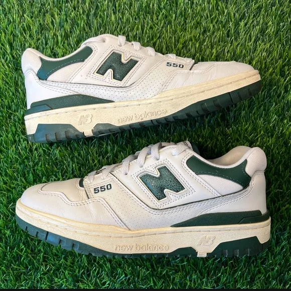 New Balance Aimé Leon Dore x 550 Evergreen White Green