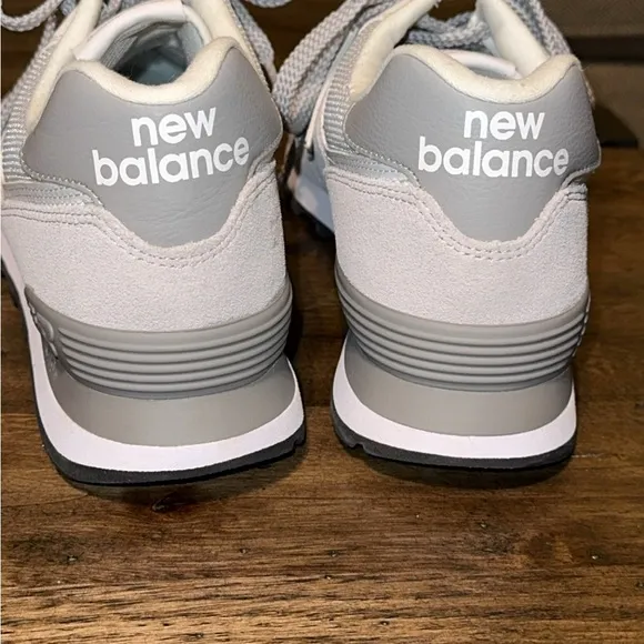 NEW BALANCE Classic 574 ML574RC2 Gray/White Athletic Core Sneakers/Shoes Men 8.5