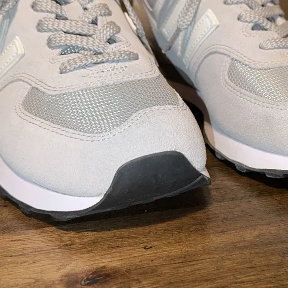 NEW BALANCE Classic 574 ML574RC2 Gray/White Athletic Core Sneakers/Shoes Men 8.5
