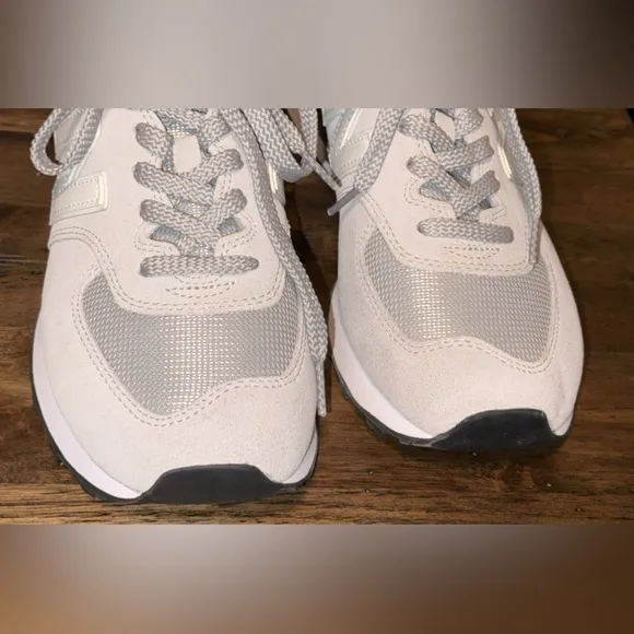 NEW BALANCE Classic 574 ML574RC2 Gray/White Athletic Core Sneakers/Shoes Men 8.5
