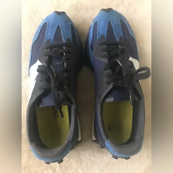 New Balance FIGS 327 Blue and White Limited Edition Unisex Sneakers