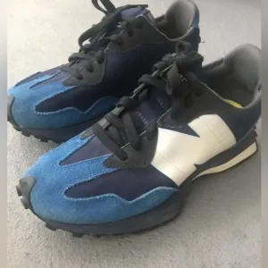 New Balance FIGS 327 Blue and White Limited Edition Unisex Sneakers