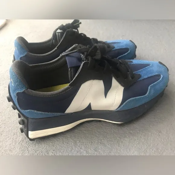 New Balance FIGS 327 Blue and White Limited Edition Unisex Sneakers
