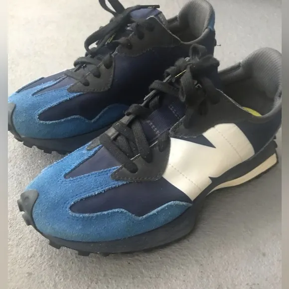 New Balance FIGS 327 Blue and White Limited Edition Unisex Sneakers