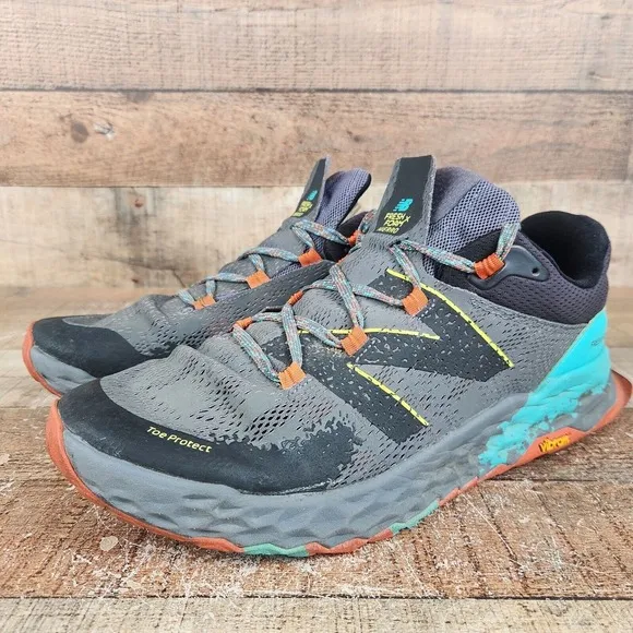 New Balance Fresh Foam Hierro v5 Men's Sz 12.5 Gray Athletic Trail Running Shoes
