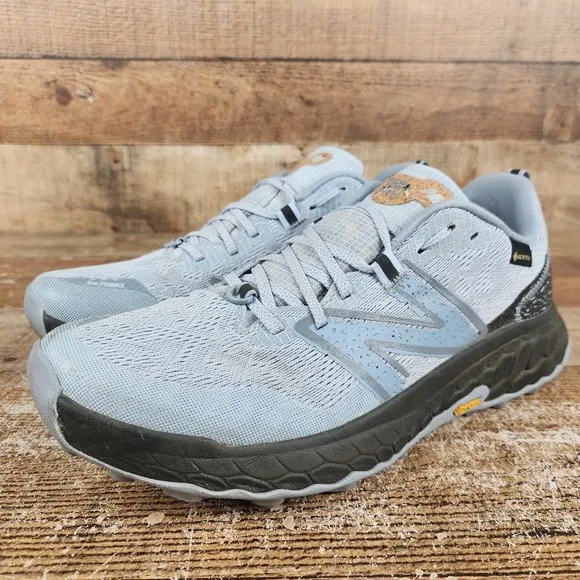 New Balance Fresh Foam Hierro v7 Gore-Tex Men Sz 9.5 B Trail Running Blue Shoes
