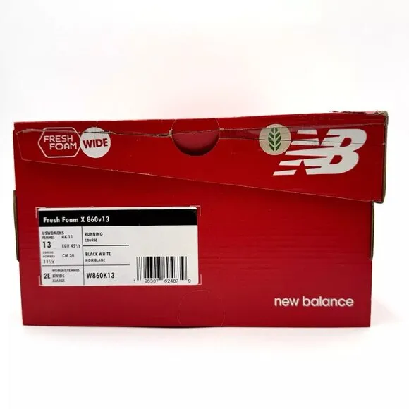 New Balance Fresh Foam X 860v13 Running Shoes Unisex Sizes Wide 2E Women’s Men's