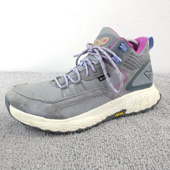 New Balance Fresh Foam X Hierro GTX Mid Womens Size 11 Shoes Hiking Trail Gray