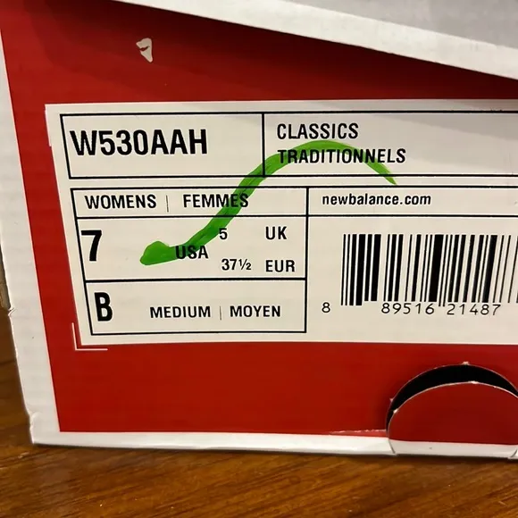 New Balance Lifestyle 530 W530AAH shoes sneakers Women’s Size 7