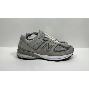New Balance Made in USA 990v5 Men's 8.5 6E Grey Running Sneakers Shoes M990GL5