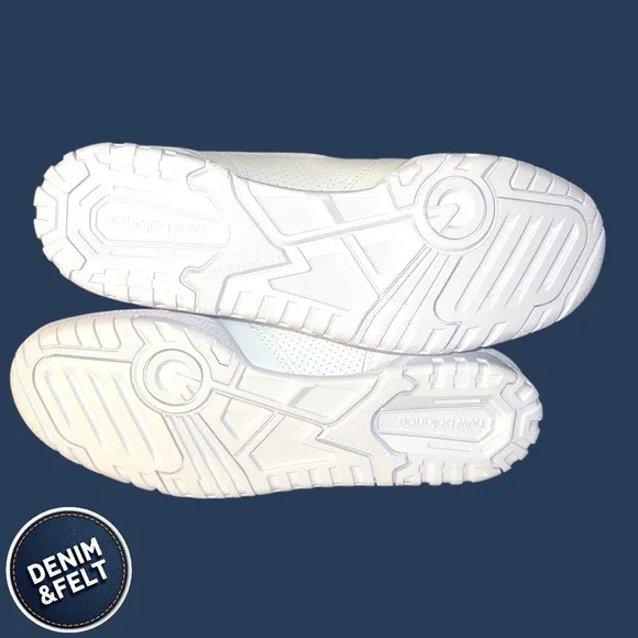 New Balance Men’s 550 All Triple White B550WWW Shoe/Sneaker | NEW/NIB 🩶👟