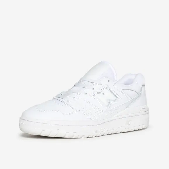 New Balance Men’s 550 All Triple White B550WWW Shoe/Sneaker | NEW/NIB 🩶👟