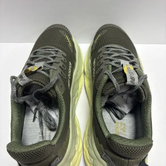 New Balance Men’s Fresh Foam X More Trail V3 Green Running Shoes, Size 12 M