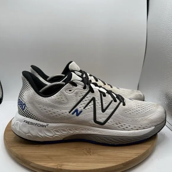 New Balance Men’s Size 12 D FF X 880 V13 M880Z13 White Running Shoes Sneakers