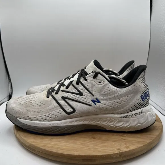 New Balance Men’s Size 12 D FF X 880 V13 M880Z13 White Running Shoes Sneakers