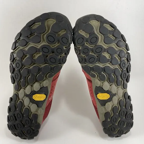 New Balance Minimus 20 V2 Trail Running Shoes Mens Size 8 Red Burgundy Vibram