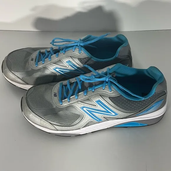 New Balance Tennis Shoes 1540v3 Running Shoes Silver &amp; Polaris Made in USA Sz 12