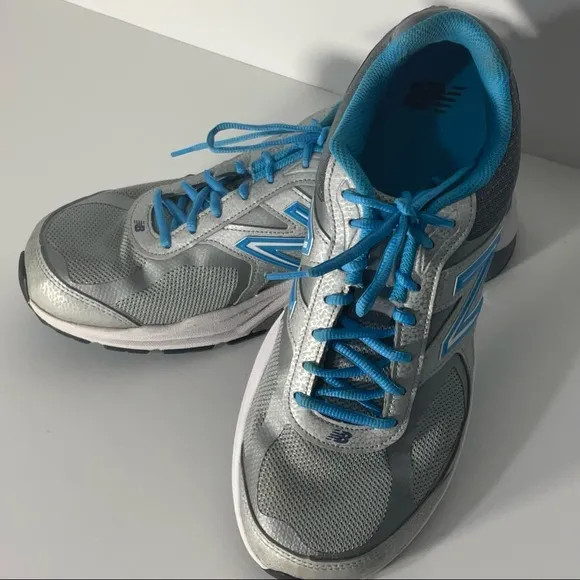 New Balance Tennis Shoes 1540v3 Running Shoes Silver &amp; Polaris Made in USA Sz 12