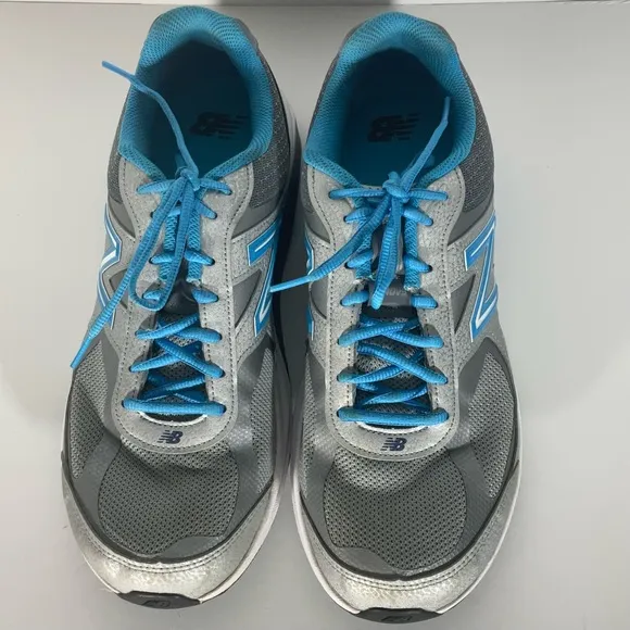 New Balance Tennis Shoes 1540v3 Running Shoes Silver &amp; Polaris Made in USA Sz 12