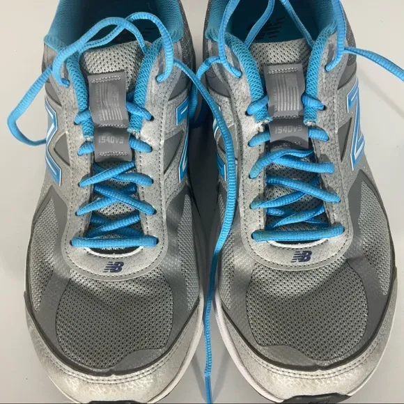 New Balance Tennis Shoes 1540v3 Running Shoes Silver &amp; Polaris Made in USA Sz 12