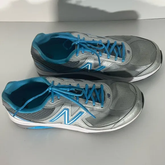 New Balance Tennis Shoes 1540v3 Running Shoes Silver &amp; Polaris Made in USA Sz 12