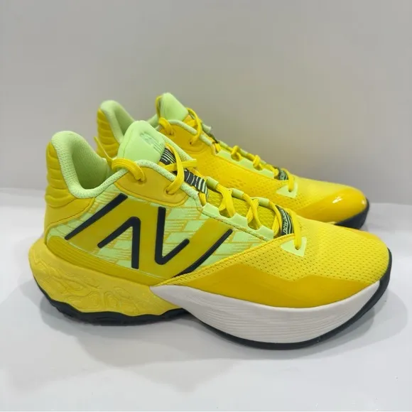 New Balance TWO WXY v4 lemon zest basketball shoes