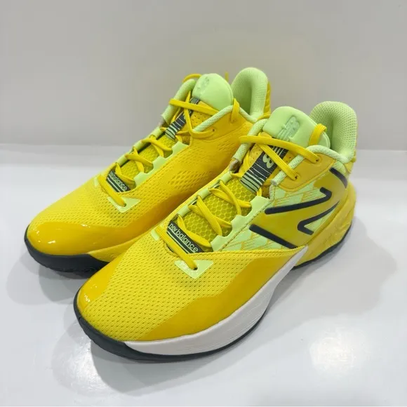 New Balance TWO WXY v4 lemon zest basketball shoes