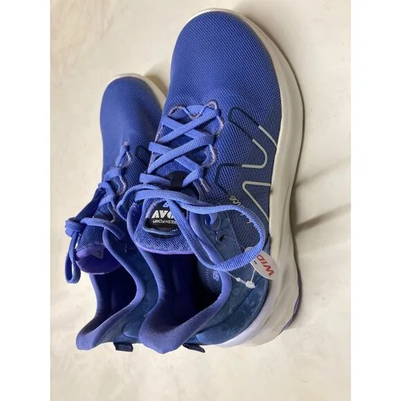 New Balance Women Fresh Foam Running Shoes  6.5 Wide Blue Athletic Sneakers New