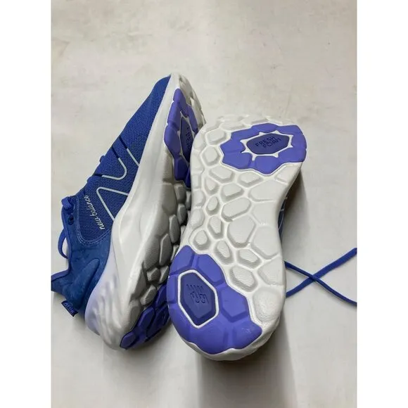 New Balance Women Fresh Foam Running Shoes  6.5 Wide Blue Athletic Sneakers New
