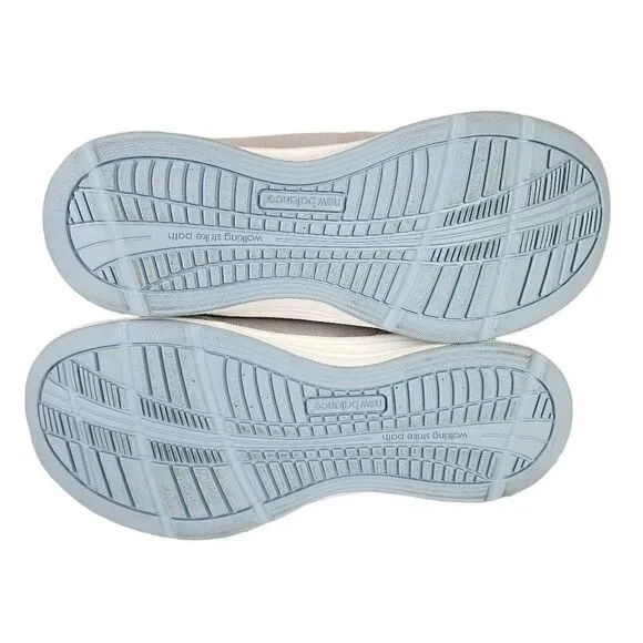 New Balance- Women’s 877 Mesh Comfort Walking Shoes Grey &amp; Blue, Size 8.5 WIDE